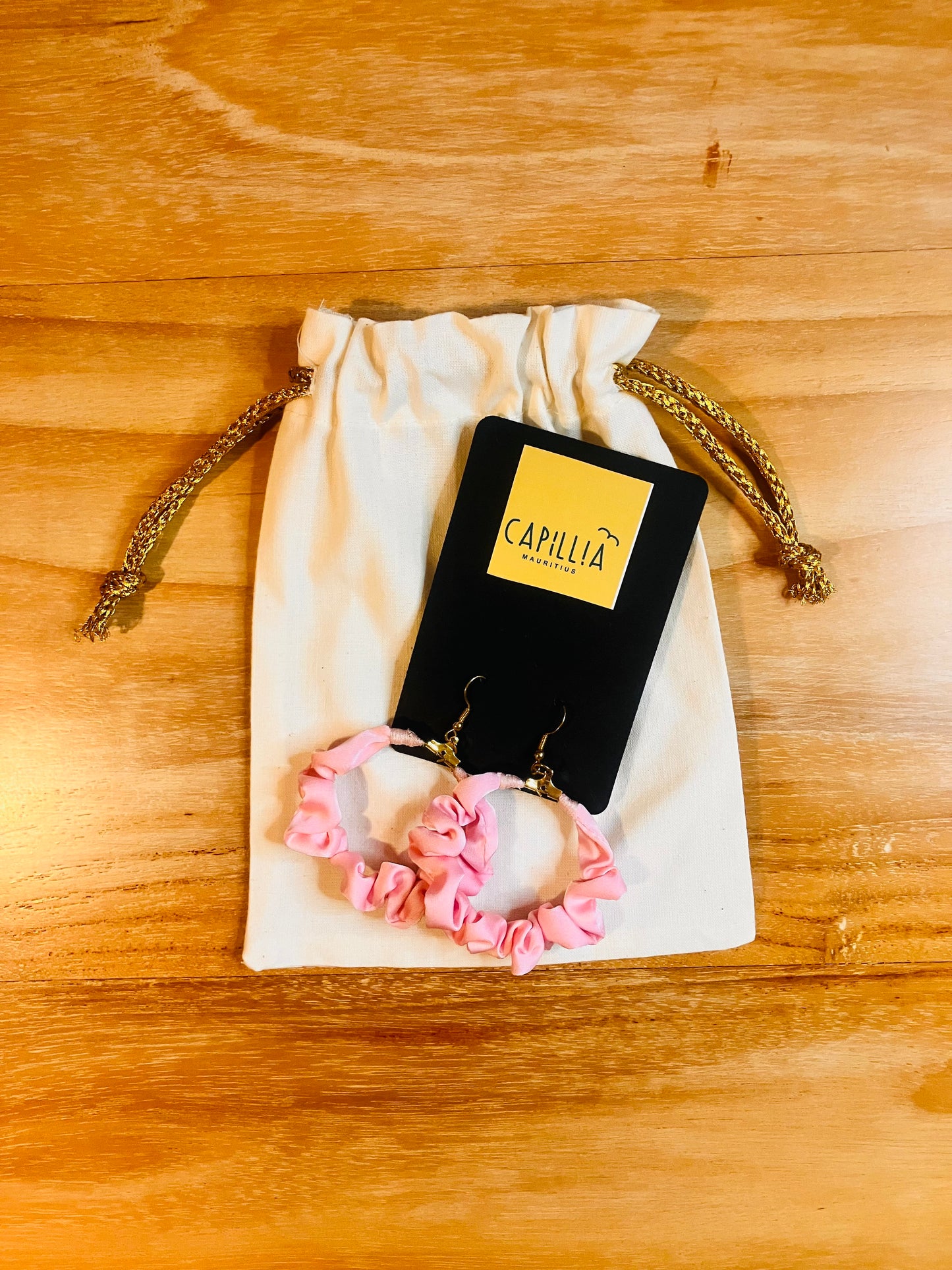 Silk Satin Earrings