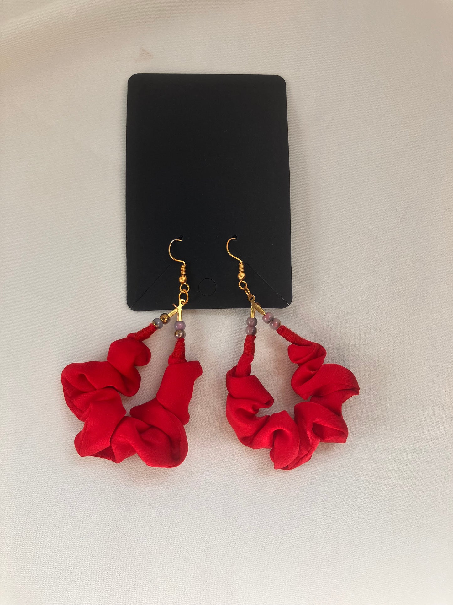 Silk Satin Earrings