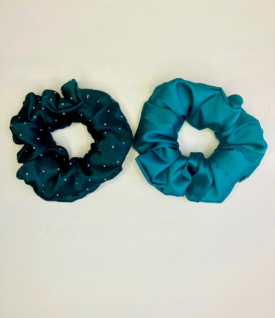 Duo Chouchou Satin de Soie Large