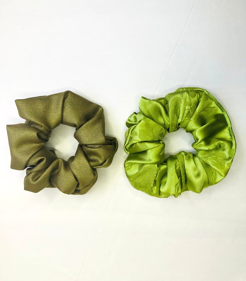 Duo Chouchou Satin de Soie Large