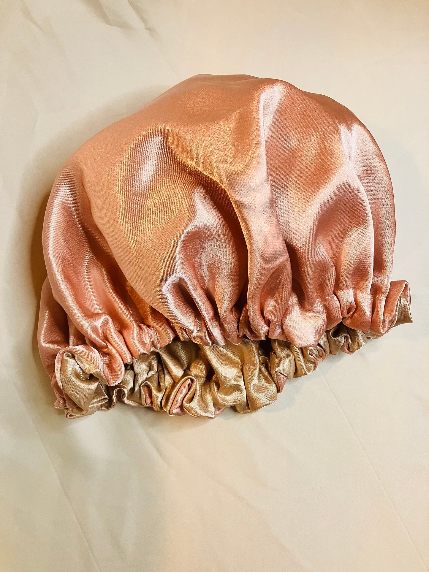 Crepe satin bonnet