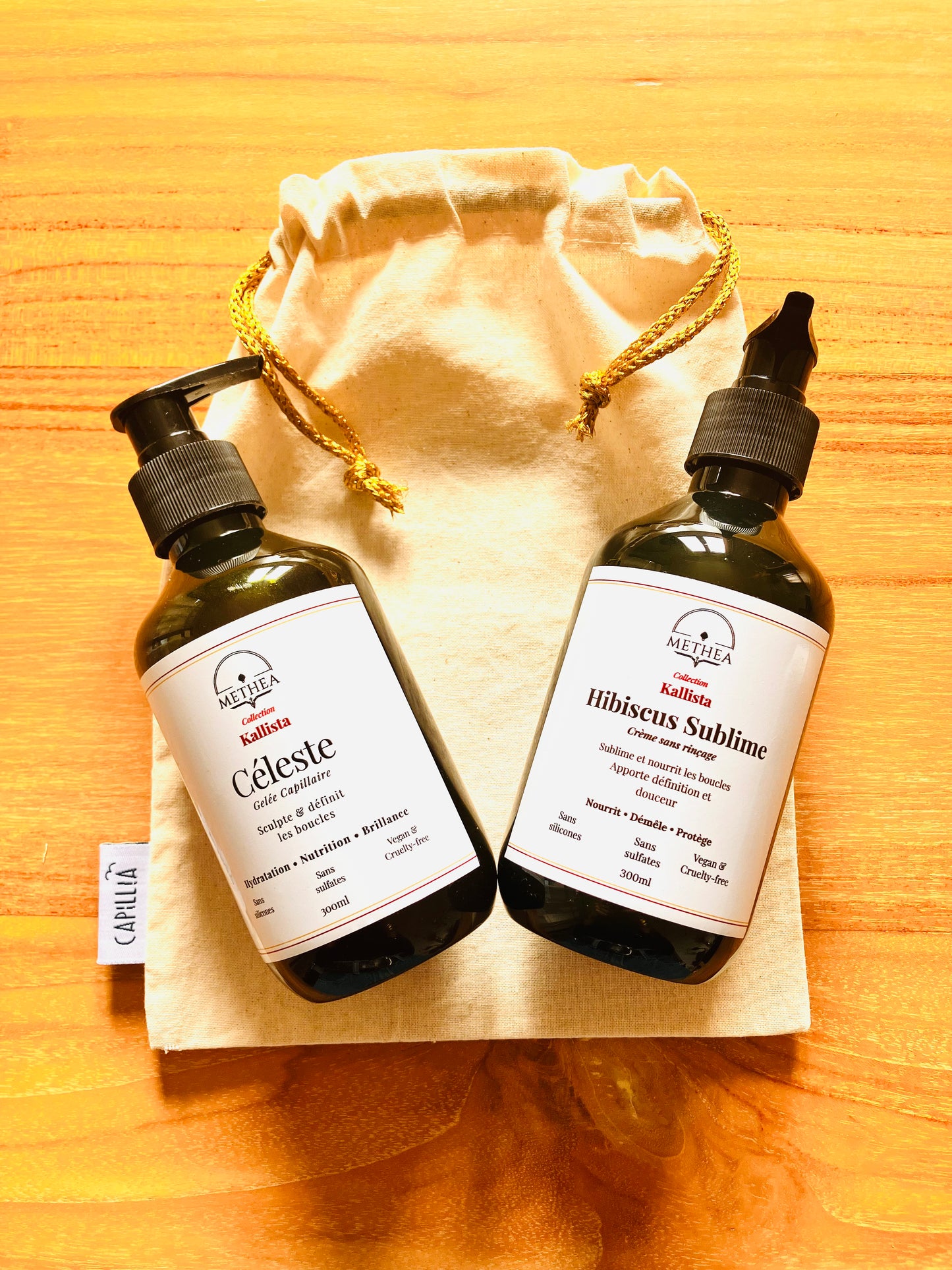 Duo Boucles Libres Gelée Céleste + Crème Hisbicus Sublime