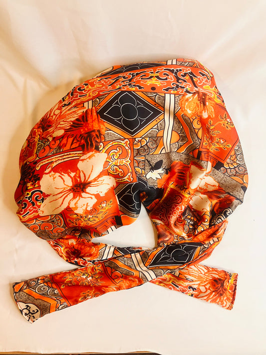 Bonnet Satin Ajustable – Protection Nuit pour Boucles