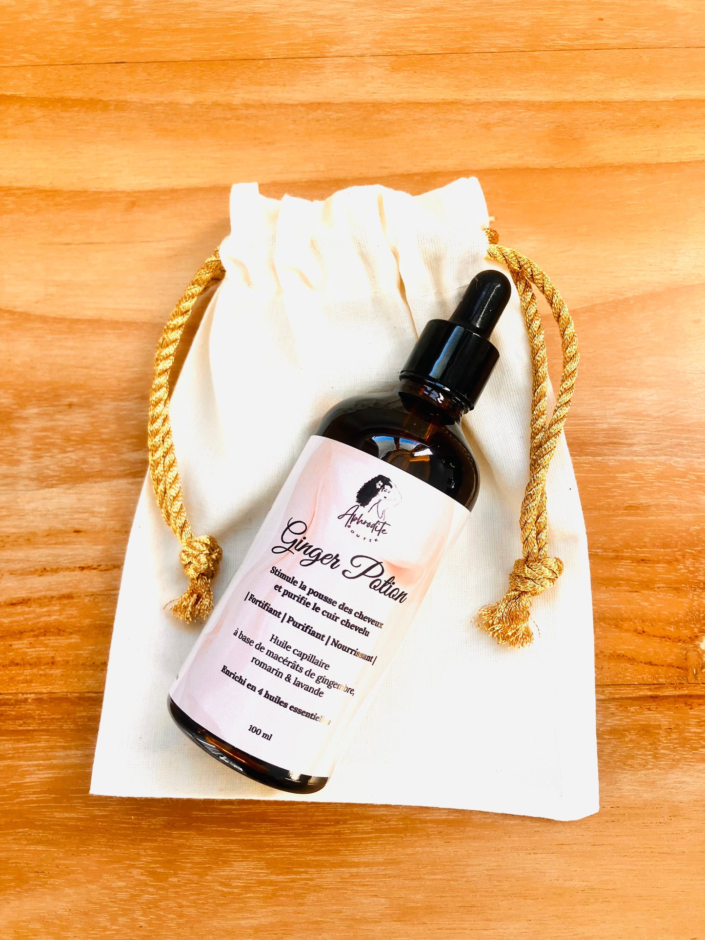 Ginger Potion – Huile Capillaire 100ml
