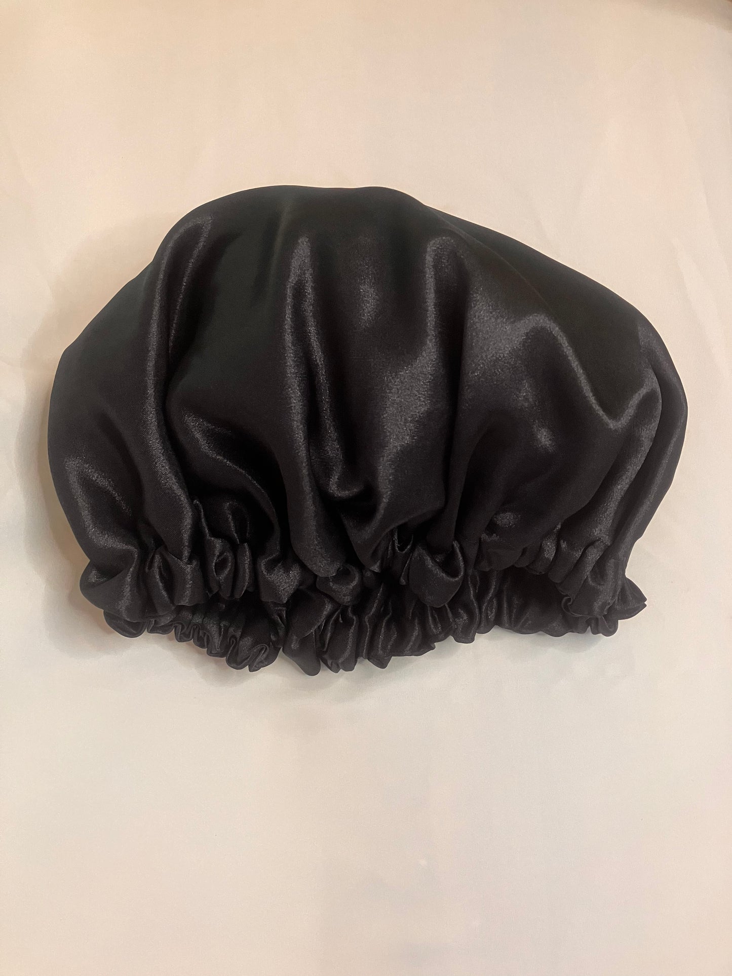 Crepe satin bonnet