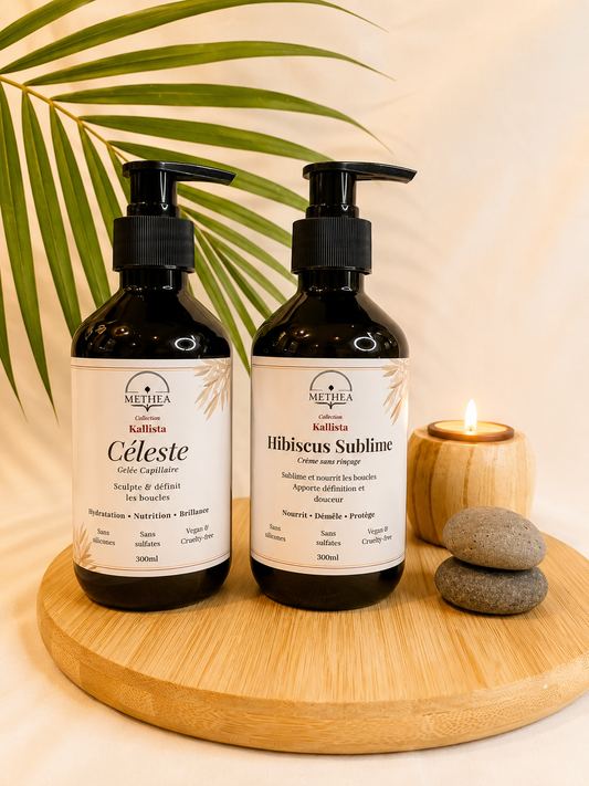 Duo Boucles Libres Gelée Céleste + Crème Hisbicus Sublime